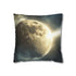 Light Beam Piercing the Moon (Edition II) — 40×40 Cushion Cover — Front 40×40 cm Square Cushion View