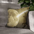 Light Beam Piercing the Moon (Edition IV) — 40×40 Cushion Cover — Sofa & Armchair Living Room Lifestyle View