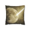 Light Beam Piercing the Moon (Edition IV) — 40×40 Cushion Cover — Front 40×40 cm Square Cushion View