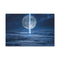Light Beam Piercing the Moon — 24×16 Canvas Wall Art — Front Gallery-Wrapped Canvas View