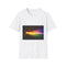 Light Spectrum Splitting from Rose — Graphic Cotton T-Shirt — Front Graphic Print View
