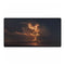 Lightning Bolt Forming Phoenix — XXL Gaming Desk Mat — Full Top-Down Artwork View
