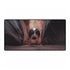 Lightning Orb Suspended in Canyon — XL & XXL Desk Mat — Full Top-Down Artwork View