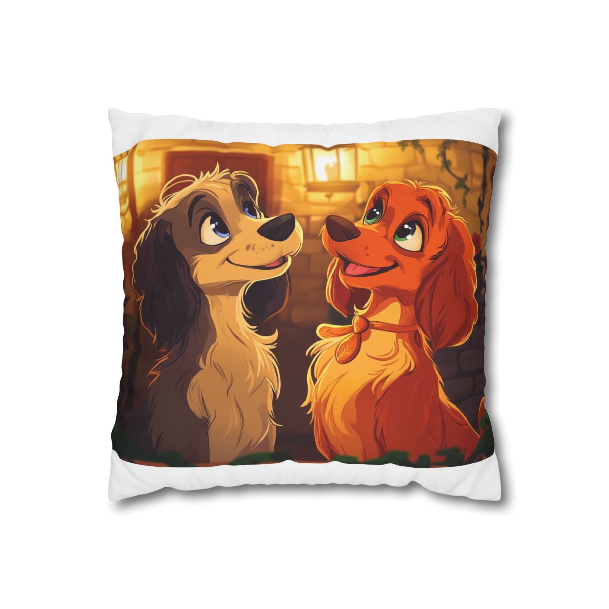 Lovely Lady and Tramp Pillowcase