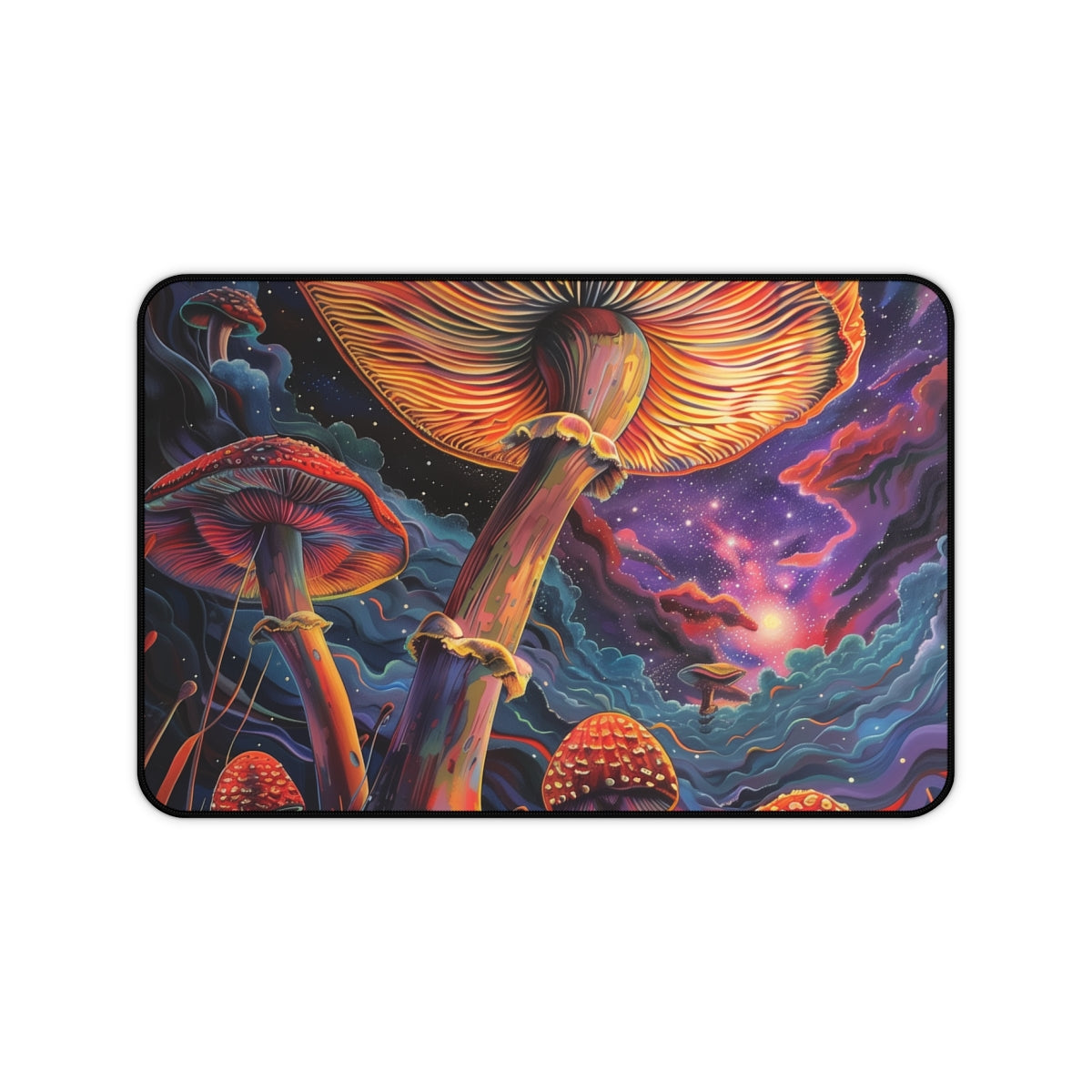 Magic Mushroom Wonderland Desk Mat