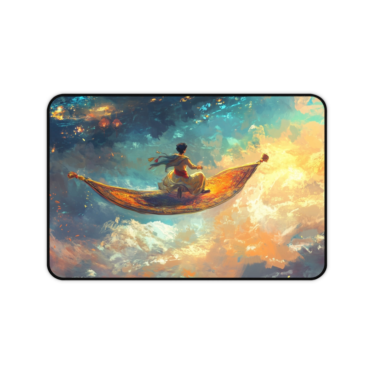 "Magical Aladdin Genie Flying Carpet Mat"