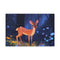 Magical Deer in Enchanted Forest (Edition IV) — 24×16 Canvas Wall Art — Front Gallery-Wrapped Canvas View