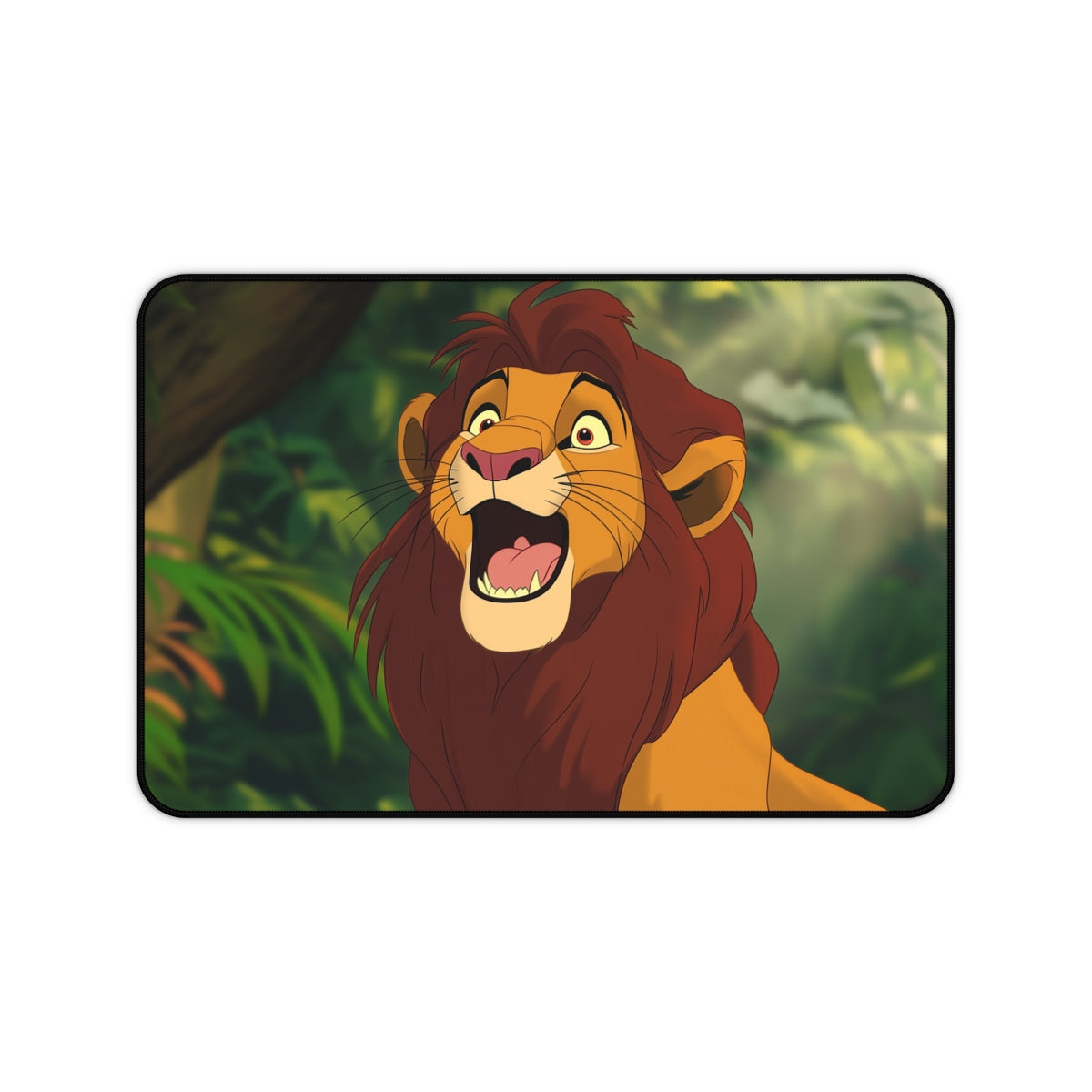 "Majestic Mufasa Desk Mat"