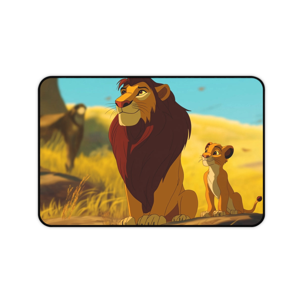 Majestic Mufasa Lion King Desk Mat