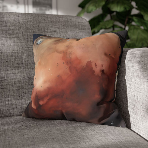 Mars Watercolor (Edition II) — Double-Sided Cushion Cover — Sofa & Armchair Living Room Lifestyle View