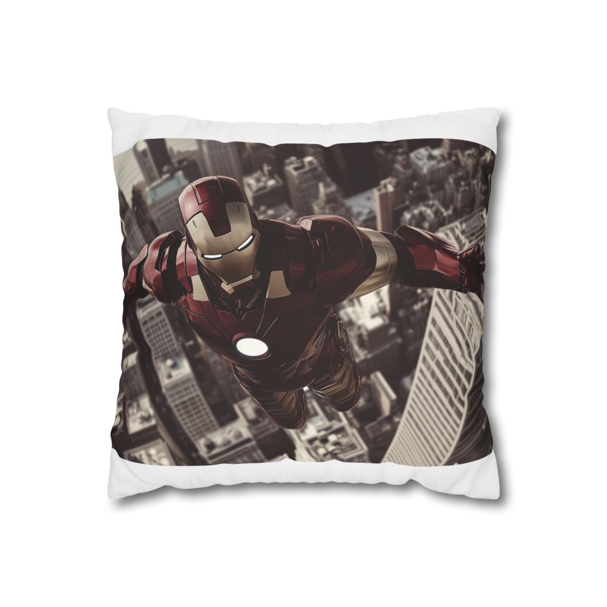 Marvel Iron Man Skyline Pillowcase