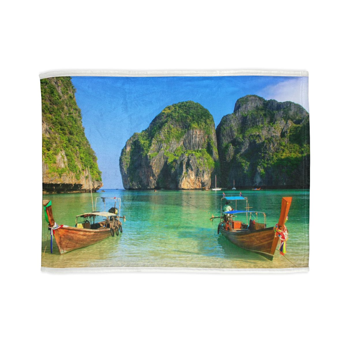 "Maya Bay Paradise Bed Cover"