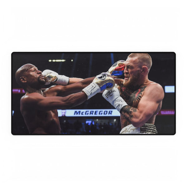 Mayweather Mcgregor Boxing — XXL Gaming Desk Mat — Full Top-Down Artwork View