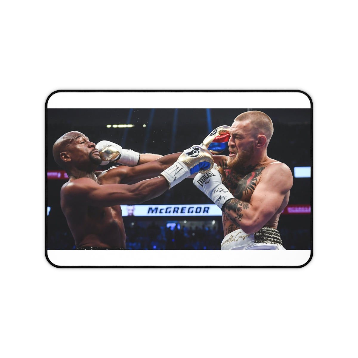 "Mayweather vs McGregor Desk Mat: Knockout"