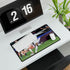 Mbappe — XXL Gaming Desk Mat — Gaming & Workspace Desk Setup View