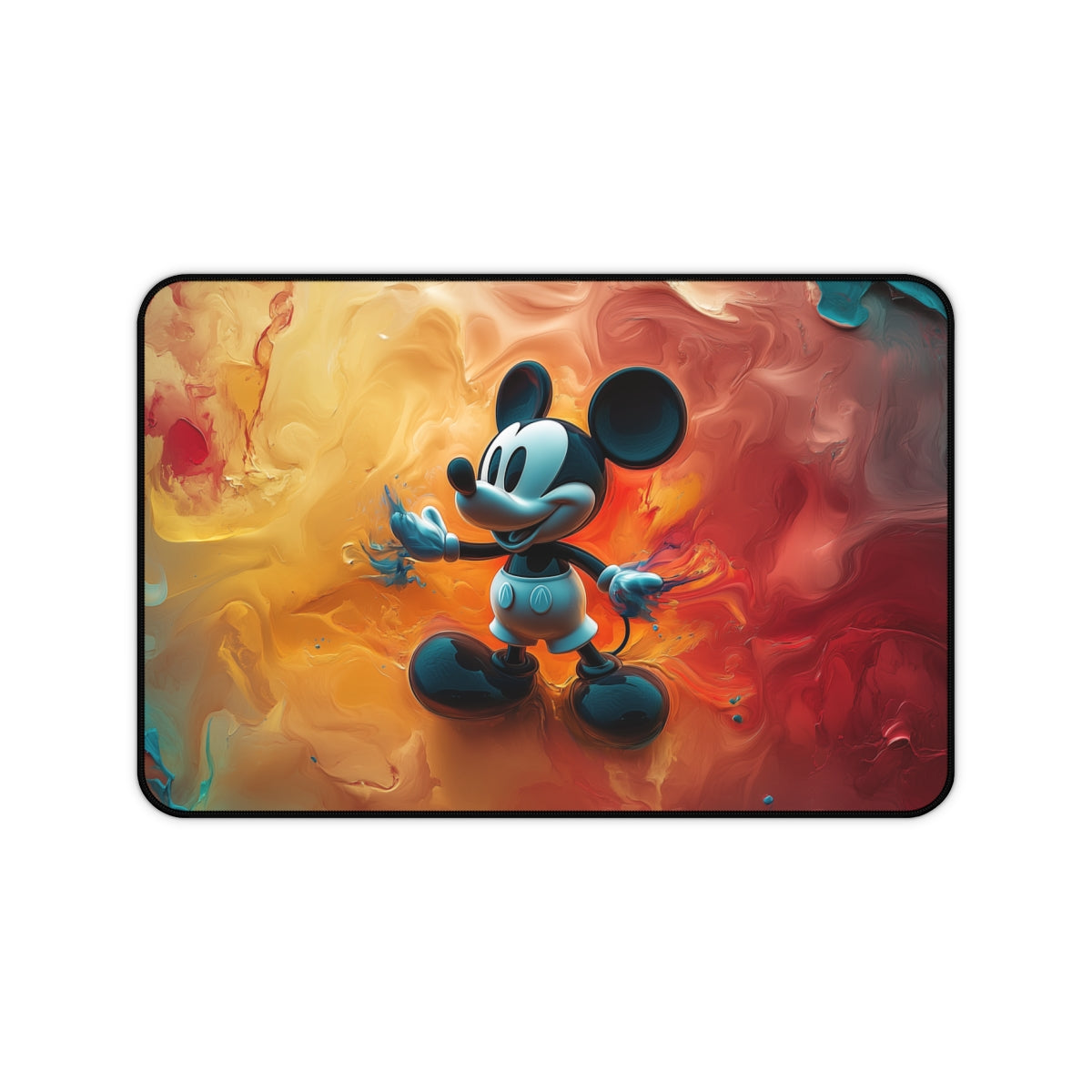 "Mickey Magic Abstract Desk Mat"