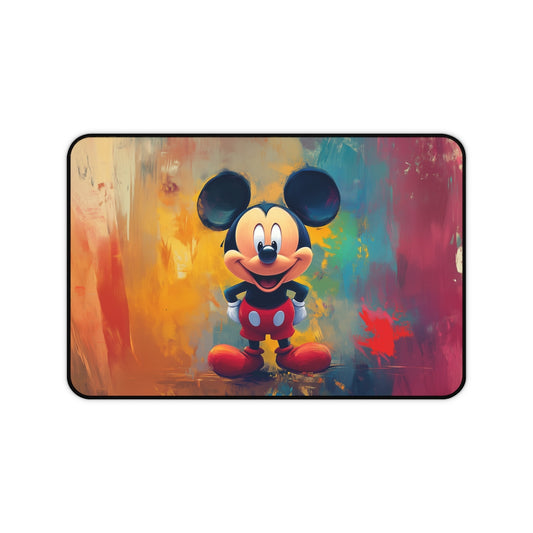 "Mickey Mouse Abstract Desk Mat"