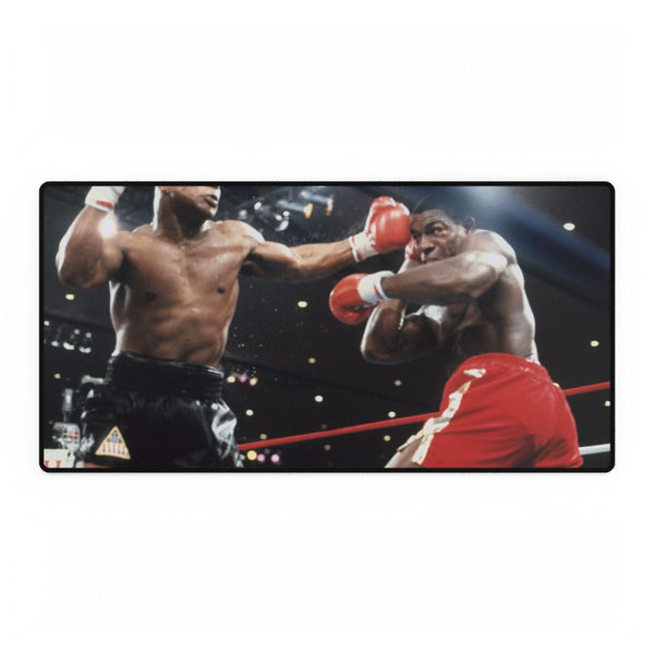 Mike Tyson and Frank Bruno — XXL Gaming Desk Mat — Full Top-Down Artwork View