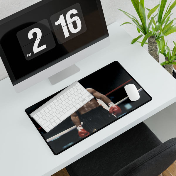 Mike Tyson Boxing — XXL Gaming Desk Mat — Gaming & Workspace Desk Setup View