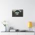 Mirror Reflecting Different Universe — Stretched Canvas Wall Art — Living Room Wall Lifestyle View