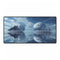 Mirror Sea Reflecting Alternate World — XL & XXL Desk Mat — Full Top-Down Artwork View