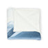 Mirrored River Bending into Infinity Loop — 50×60 Plush Throw Blanket — Draped Over Sofa & Bed Lifestyle View