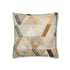 Pearl & Gold Modern Kilim Geometric Square Cushion Cover