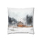 Modern Barn — Faux Suede Cushion Cover — Front 40×40 cm Square Cushion View