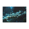 Moonlit Forest with Glowing Mushrooms — 24×16 Canvas Wall Art — Front Gallery-Wrapped Canvas View