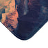 Mountain Grunge Abstract Artsy Geometric Luxury Memory Foam Bath Mat - Microfibre Texture Close-Up