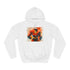 Mr Incredible Graphic Unisex College Hoodie - Arctic White Front