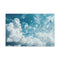 Music Notes Floating Through Clouds — Canvas Wall Art — Front Gallery-Wrapped Canvas View