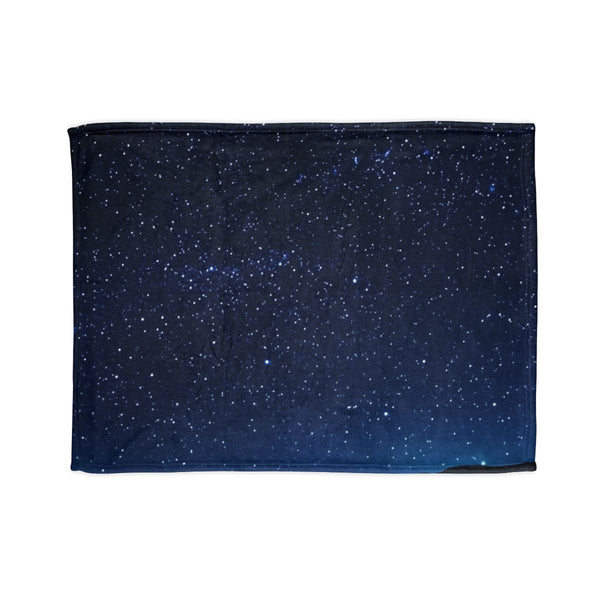 Namibrand Nature Reserve Namibia Starry Night Sky — 50×60 Plush Throw Blanket — Full Spread Plush Fleece Artwork View