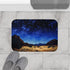 Namibrand Nature Reserve Namibia Starry Night Sky P — 61×43 Memory Foam Bath Mat — Modern Bathroom Floor Lifestyle View