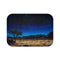 Namibrand Nature Reserve Namibia Starry Night Sky P — 61×43 Memory Foam Bath Mat — Top-Down Velvet Microfibre Artwork View