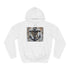 Nautical Anchor — Heavyweight Graphic Hoodie — Brushed-Fleece Hood & Pouch Pocket Detail