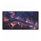 Nebula Forming Dragon Skeleton — XL & XXL Desk Mat — Full Top-Down Artwork View