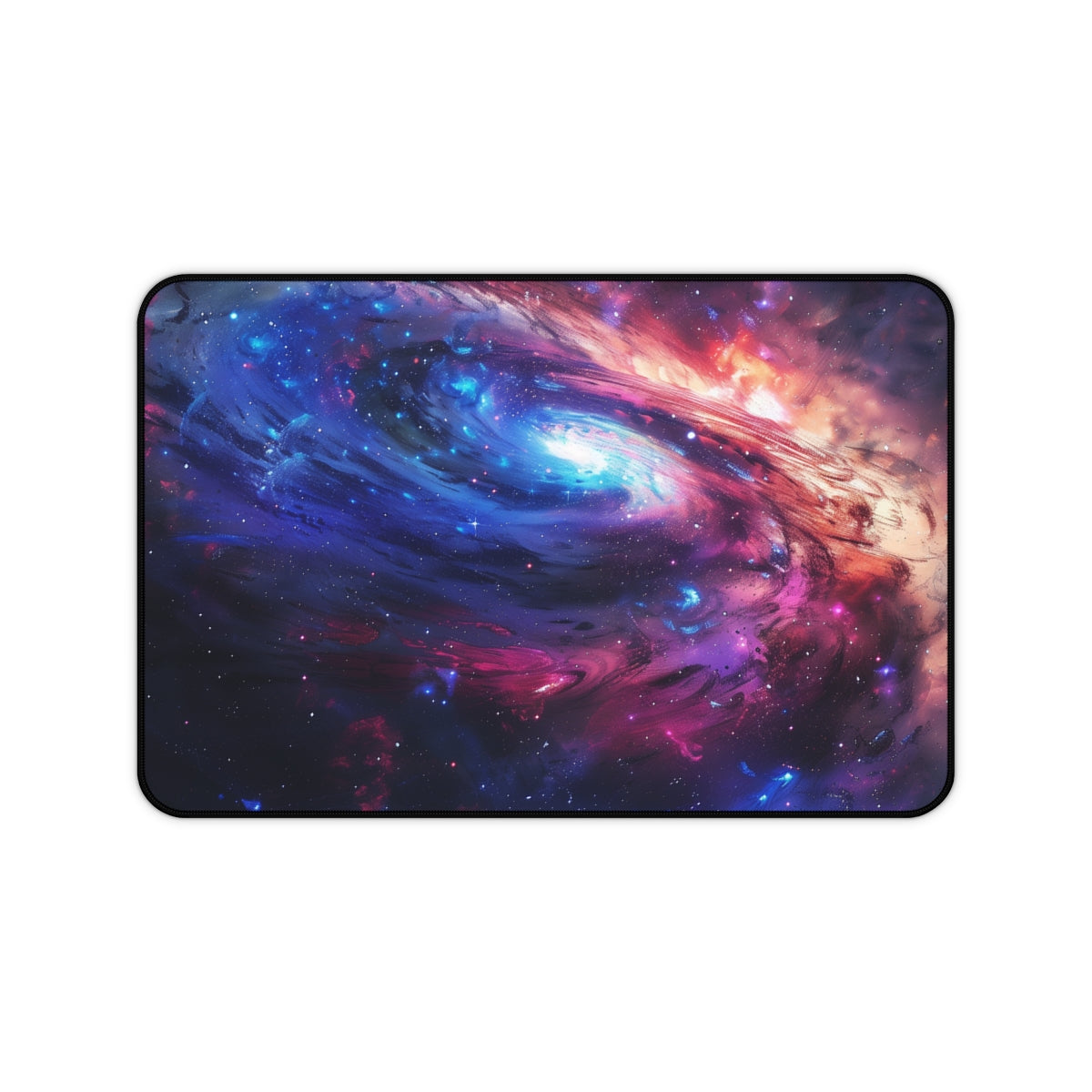 Neon Galaxy Desk Mat: Explore the Universe in Style!