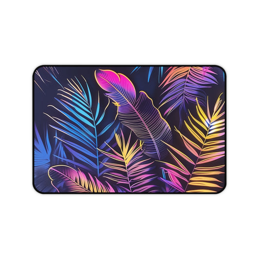 Neon Jungle Desk Mat: Elevate Your Workspace