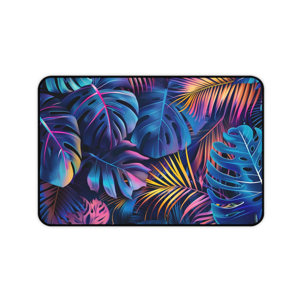 Neon Paradise Desk Mat: Transform Your Workspace