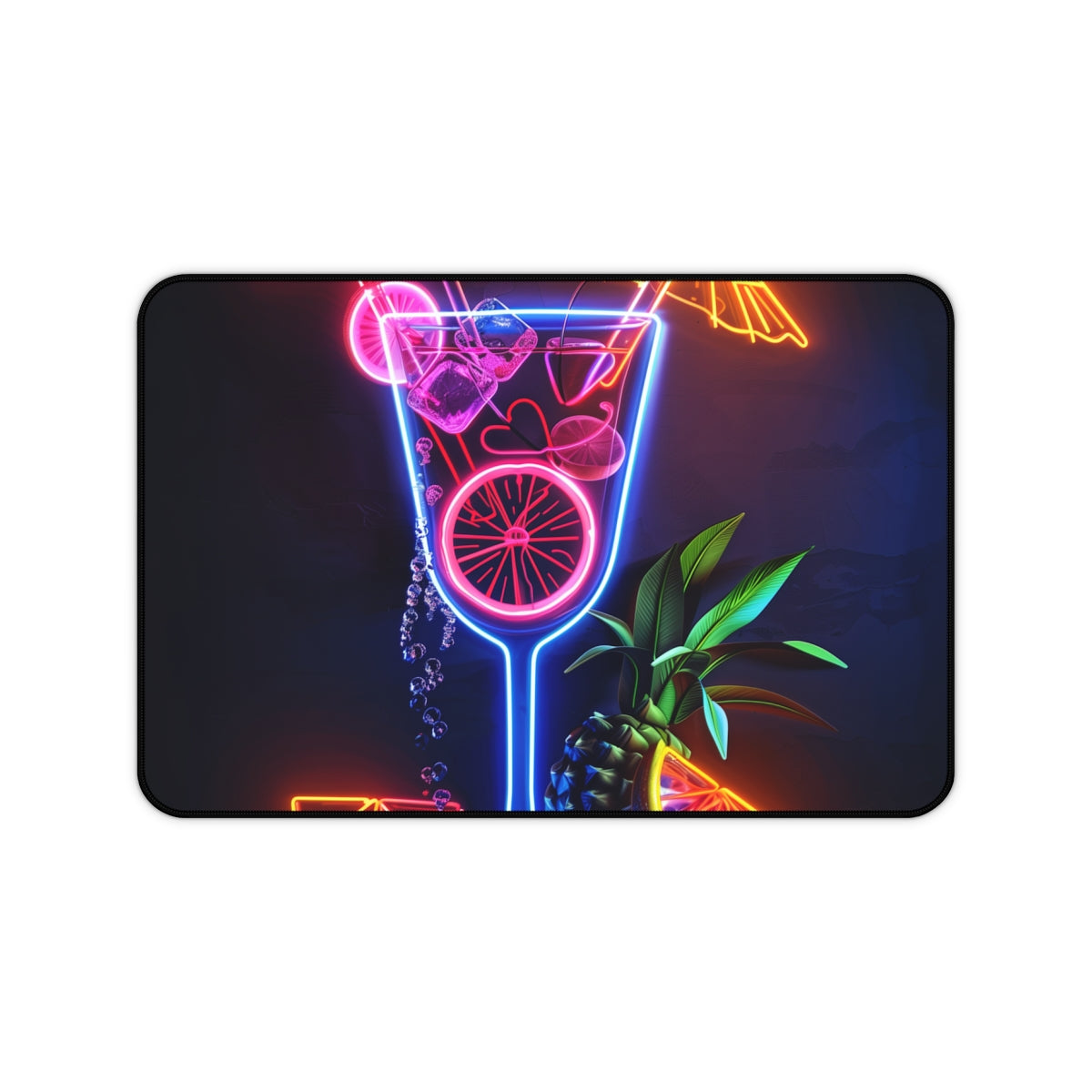 Neon Paradise Desk Mat