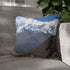 Nepal Annapurna Long Distance Trekking — 40×40 Cushion Cover — Sofa & Living Room Lifestyle View