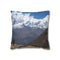 Nepal Annapurna Long Distance Trekking — 40×40 Cushion Cover — Front 40×40 cm Square Cushion View
