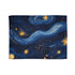 Night Pattern Seamless — 50×60 Plush Throw Blanket — Full Spread Plush Fleece Artwork View