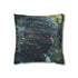 Ninja Disappearing Into Glitch Pixels — Double-Sided Cushion Cover — Front Double-Sided Cushion View