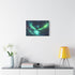 Northern Lights Forming a Phoenix — 24×16 Canvas Wall Art — Living Room Wall Lifestyle View