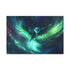 Northern Lights Forming a Phoenix — 24×16 Canvas Wall Art — Front Gallery-Wrapped Canvas View