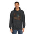 Nyc Night Graphic Unisex College Hoodie - Lifestyle Model View