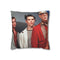 Oceans Cast — 40×40 Cushion Cover — Front 40×40 cm Square Cushion View