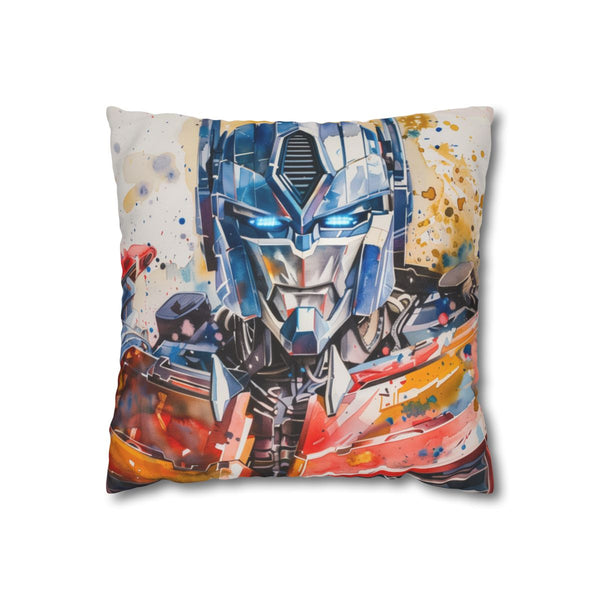Optimus Prime Watercolor — Double-Sided Cushion Cover — Front Double-Sided Cushion View